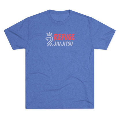 Jiu Jitsu Cat Mom Club Tri-Blend Tee - Dark