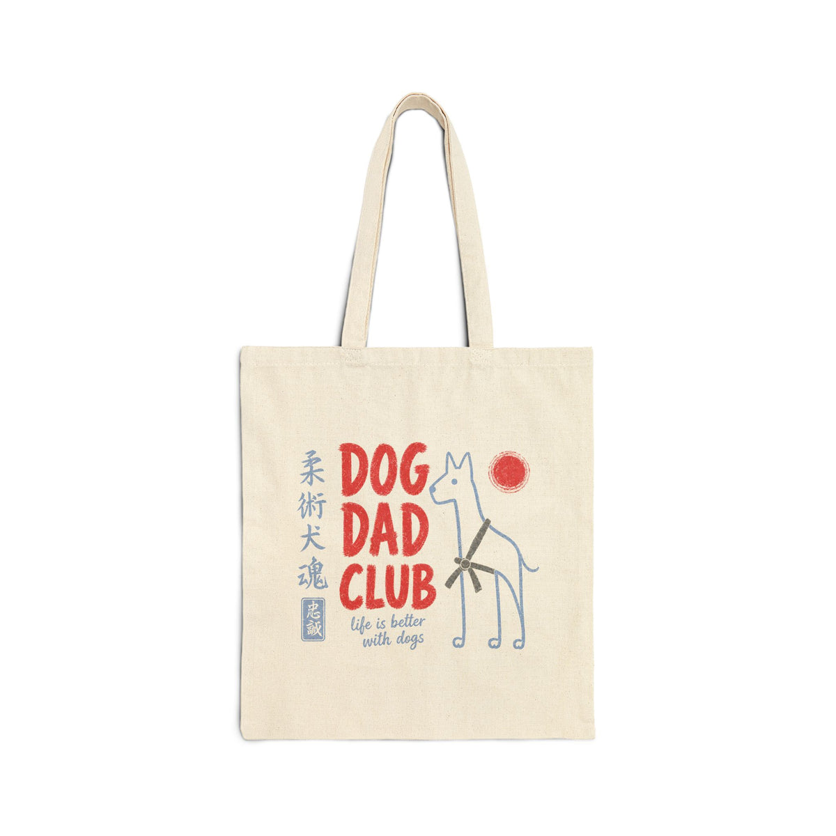 Jiu Jitsu Dog Dad Club Tote
