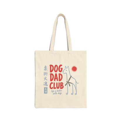 Jiu Jitsu Dog Dad Club Tote