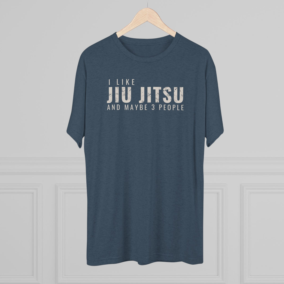I Like Jiu Jitsu Tri-Blend Tee - Dark