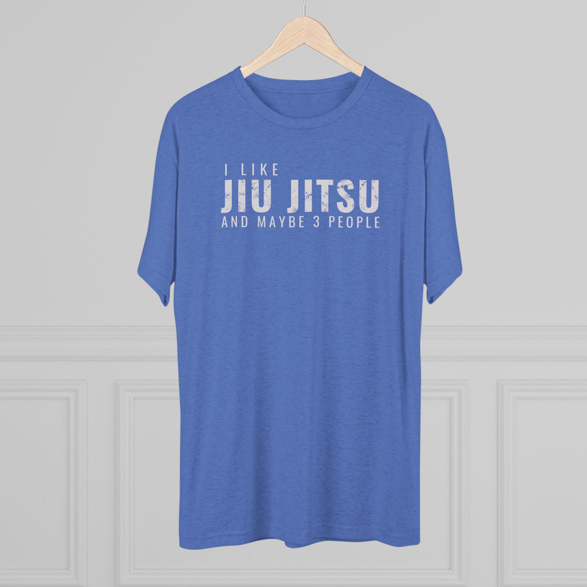I Like Jiu Jitsu Tri-Blend Tee - Dark