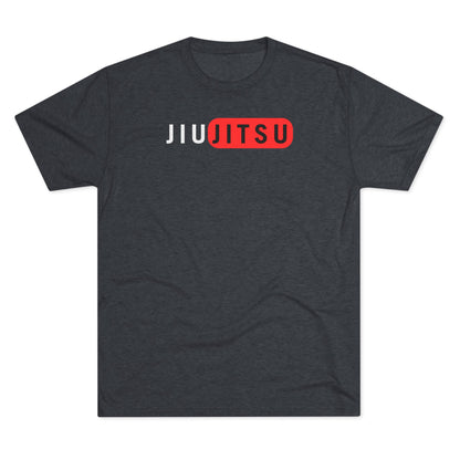 Jiu Jitsu Red Box Tri-Blend Tee - Dark