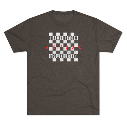 Refuge Checkered Tri-Blend Tee - Dark