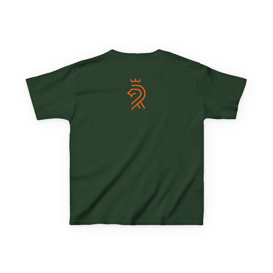 Kids Lion Graphic Tee — Cute Retro Safari Nursery Shirt