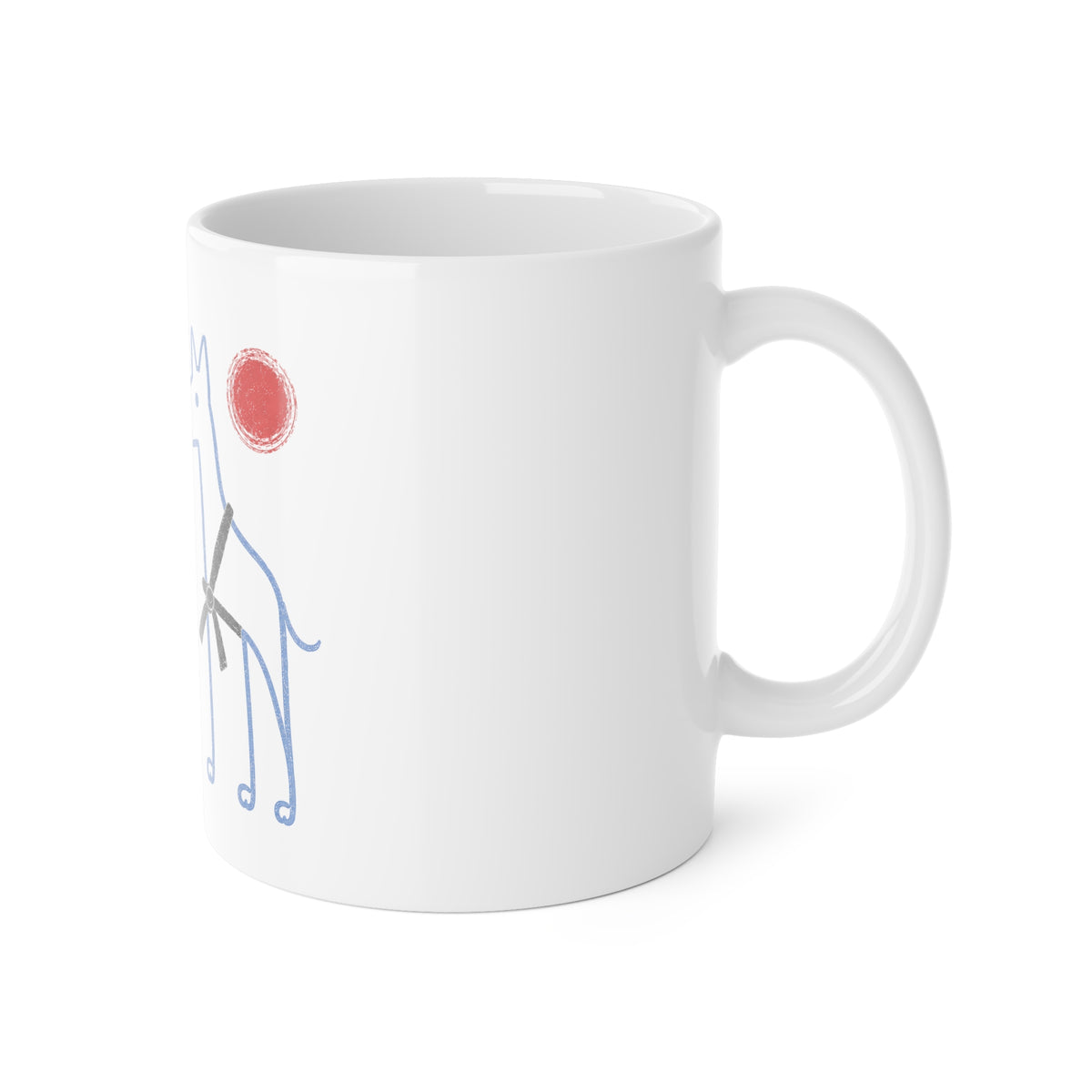 Jiu Jitsu Dog Mom Club Mug