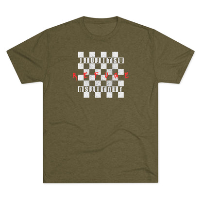 Refuge Checkered Tri-Blend Tee - Dark