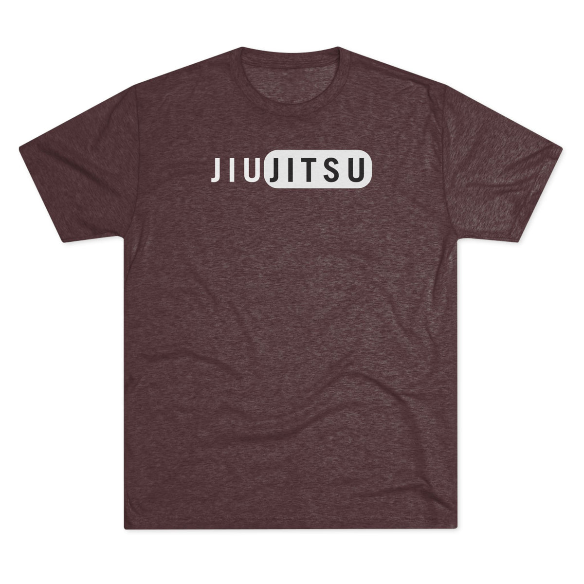 Jiu Jitsu Red Box Tri-Blend Tee - Dark (Red/Black Edition)
