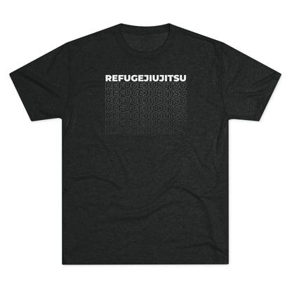 REFUGEJIUJITSU Fade Tri-Blend Tee - Dark