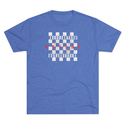 Refuge Checkered Tri-Blend Tee - Dark